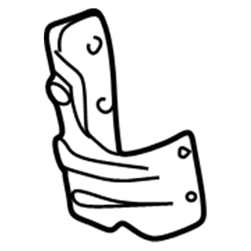 Dodge MR431715 Catalytic Converter Protector