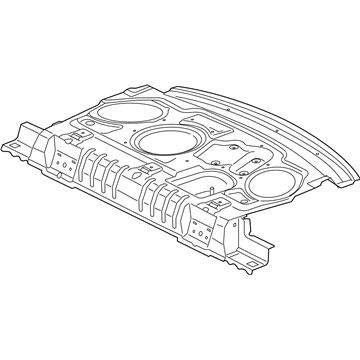 Chrysler 68248182AB Package Tray