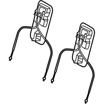 Dodge 1UN97BD3AA Recline Handle