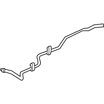 Jeep Transmission Oil Cooler Hose - 52079435AB