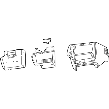 Dodge RR45XT5AA Console Assembly