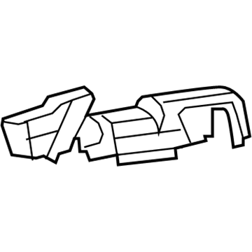 Dodge Avenger Steering Column Cover - 1TE061X9AB