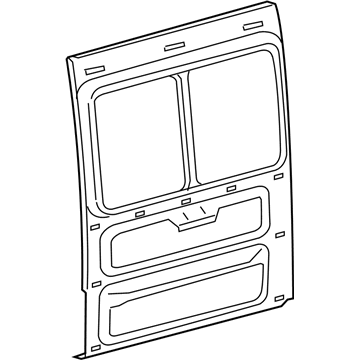 Dodge 5104197AA Side Panel