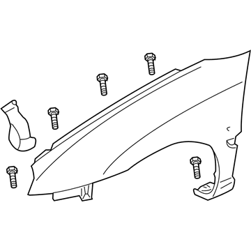 Dodge Neon Fender - 5012671AD