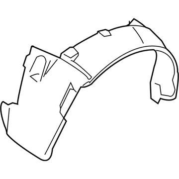 2002 Dodge Neon Wheelhouse - 5008677AB