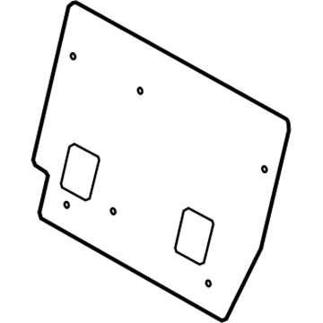 Dodge 68086216AB Seat Back Panel