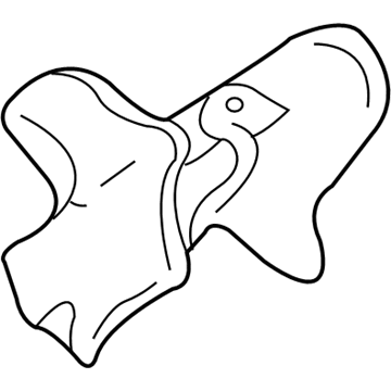 Chrysler 68065278AA Heat Shield
