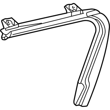 Jeep 55175859AI Window Frame