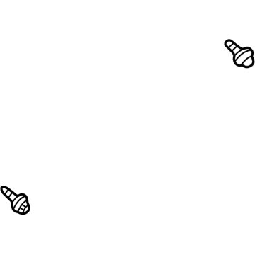 Dodge MB655950 Door Glass Bolt