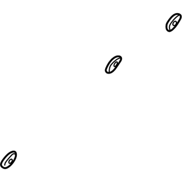 Dodge MB364453 Door Glass Cushion