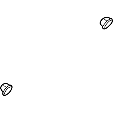 Dodge MR523397 Door Glass Bumper