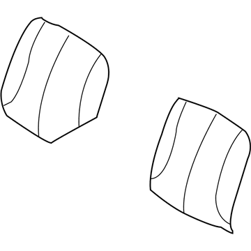 Dodge 1FN251D5AA Seat Back Cover