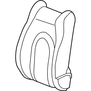 Chrysler 7BB36LA3AA Seat Back Cover