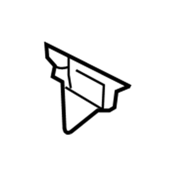 Dodge 52027828 Radiator Lower Insulator