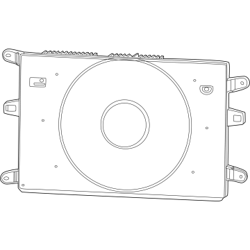 Dodge Charger Daytona Engine Cooling Fan - 68578794AC