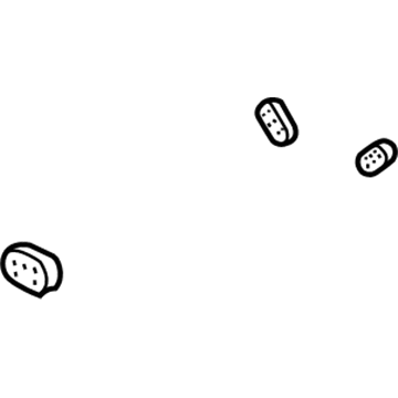 Dodge 52103717AB Extension Pipe Insulator