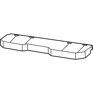 Ram 68051172AA Seat Cushion Pad