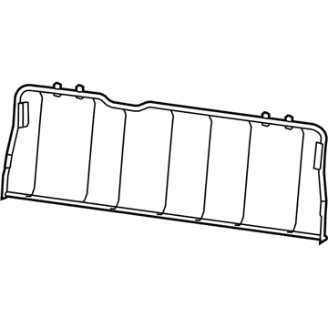 Ram 68050837AA Seat Back Frame