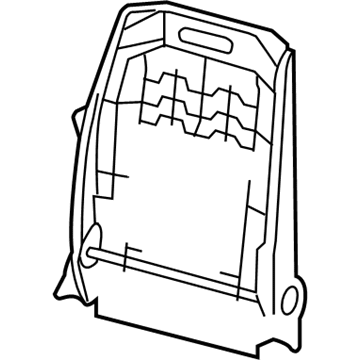 Chrysler 5134944AB Seat Back Frame