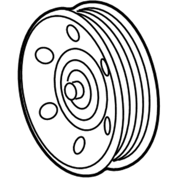 Dodge 68000833AD Serpentine Idler Pulley