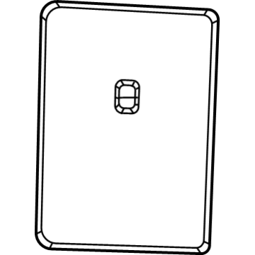 Jeep 7JC87WA6AC Seat Back Panel