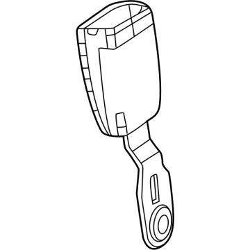 Jeep 7LX731D4AA Outer Buckle