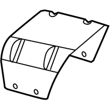 Dodge 52113724AB Vapor Canister Upper Cover