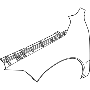 Ram 68054338AJ Fender