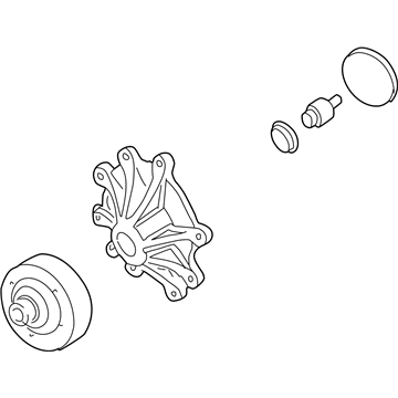 Jeep 53022189AH Water Pump Assembly