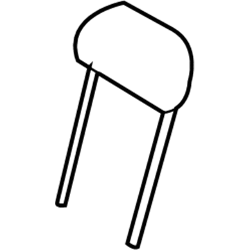 Mopar 1FQ681J3AA Headrest, Light Gray, Rear Center Outer Mopar 1FQ681J3AA Headrest, Light Gray, Rear Center Outer