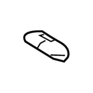 Chrysler ZS501D5AA Seat Belt Cover