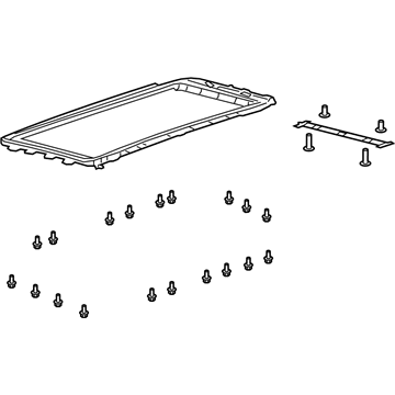 Ram 68566889AB Sunroof Frame