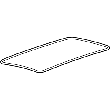 2022 Jeep Wagoneer Weather Strip - 68357670AA