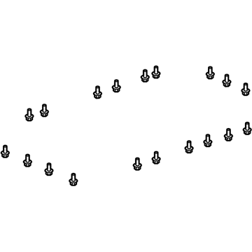 Mopar 6513746AA Sunroof Frame Screw