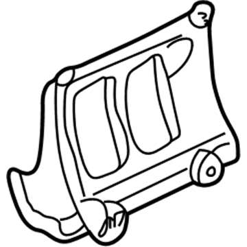 Dodge 4792291AB Compressor Assembly Mount Bracket