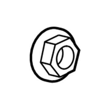 Jeep 6512602AA Stabilizer Link Lock Nut