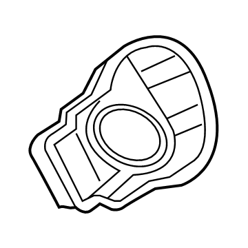 Jeep 5074083AC Filler Pocket