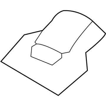 Chrysler 6508263AA High Mount Lamp Nut