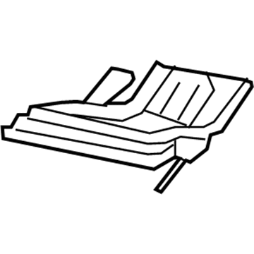 Dodge 68004626AA Cushion Frame