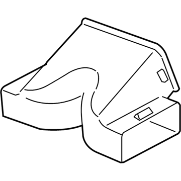 Jeep 55116814AA Floor Duct
