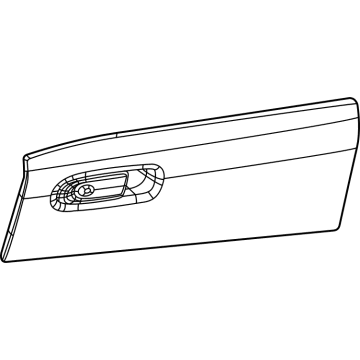 Jeep 7JR42SD4AA Glove Box Door