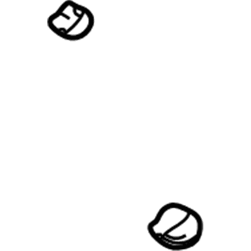 Chrysler MU470013 Assist Strap Clip