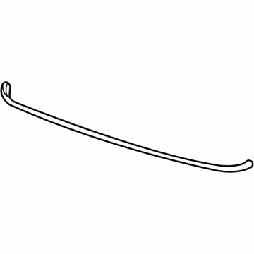 Jeep 68481635AA Rear Weatherstrip