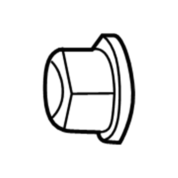 Jeep 6506929AA Starter Nut