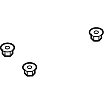 Dodge 5080737AA Seat Adjuster Nut