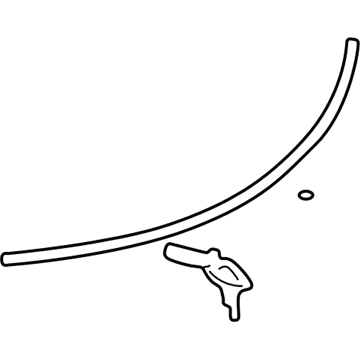 Chrysler MR432863 Reveal Molding