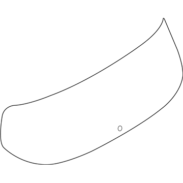 Jeep 68437046AA Lift Gate Glass