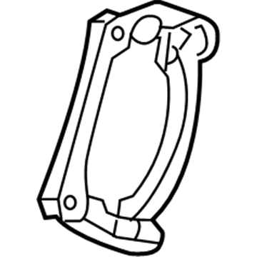 Jeep 5066428AA Caliper Bracket