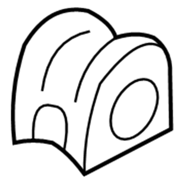 Jeep Sway Bar Bushing - 68251376AB