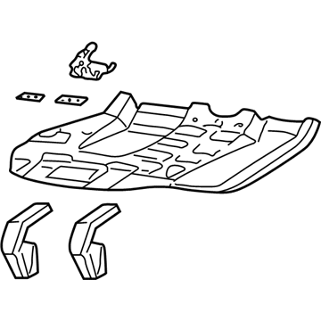 Jeep 5013119AA Seat Frame